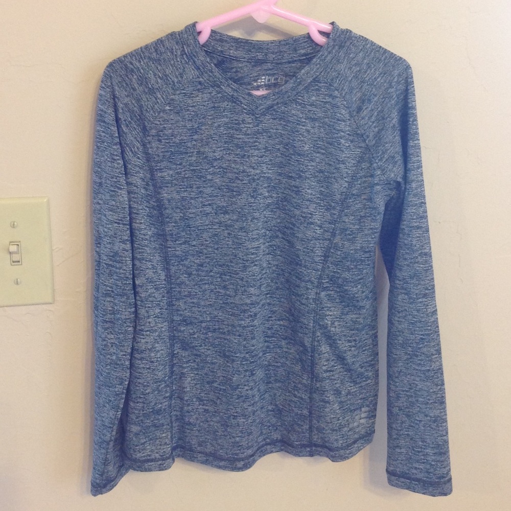Girl's Dry Fit Long Sleeve Gray Shirt